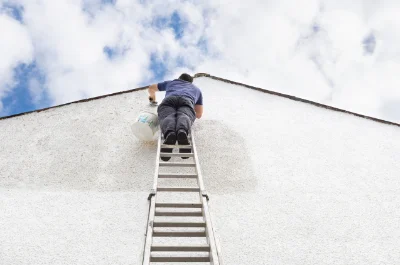 Peinture extérieure à Cros-de-Ronesque — façades et ravalement
